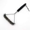1pc Steel BBQ Brush Grill and Scraper BBQ Cleaner Brush Perfect Tools Grill Cleaning Brush Ideal Barbecue Accessories Non-stick
