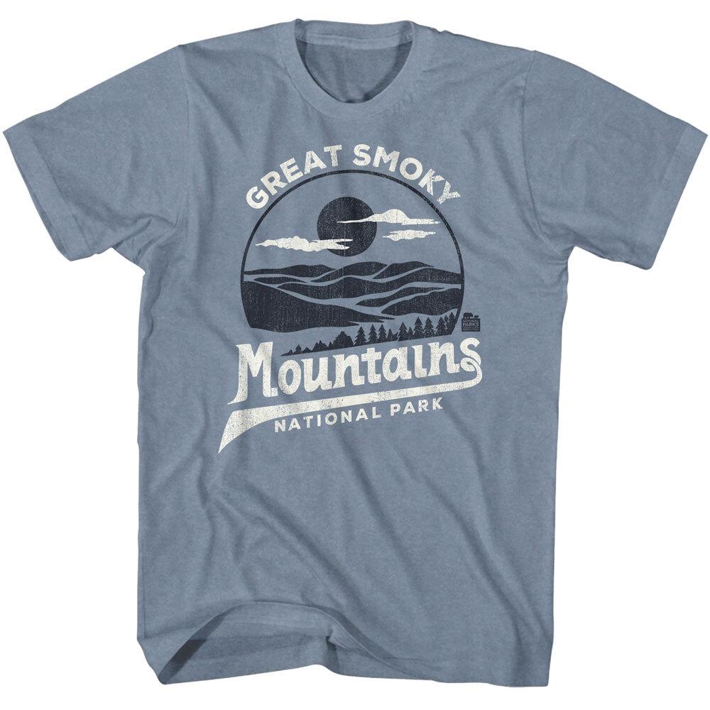 United States National Parks Great Smoky Mountains Two Tone Men T Shirt XL