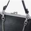 Vivienne Westwood Granny Napa Frame Pulse Chain Tote Bag L001l N403