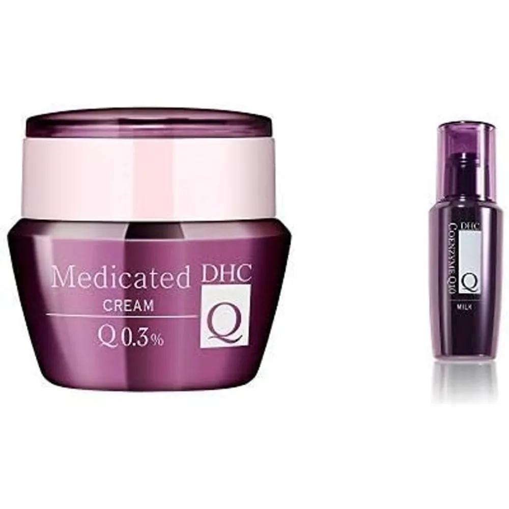 DHC Q Face Cream Milk Set