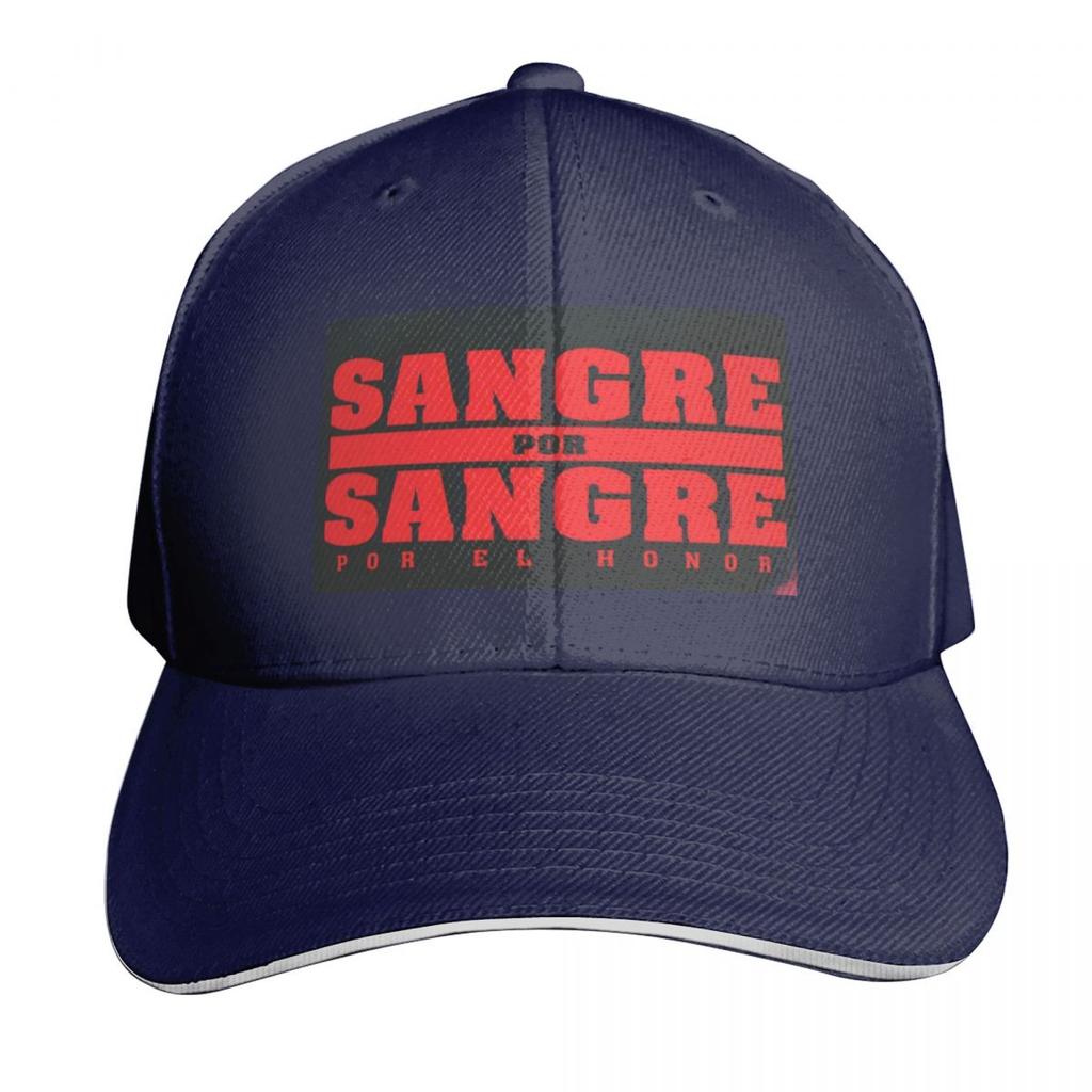Sangre por Sangre Baseball Cap Christmas Hat foam party Hat New In Hat Bobble Women Hats Unisexs