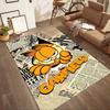 Garfield Breaking Through Square rugs are a great choice for living rooms, bedrooms, home décor, and as gifts