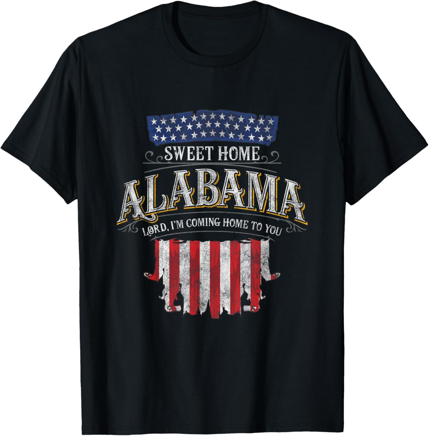 LyricVerse - Sweet Home Alabama T-Shirt S разноцветный