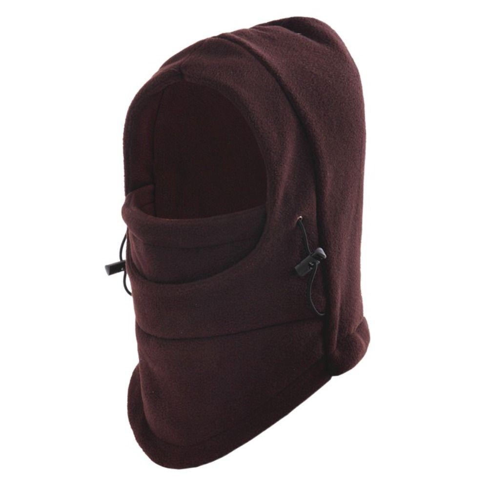 

Защита Уличная Маска Воротник Шапка Берет Женская Зимняя Шапка Шапка-Пуловер Шапка с Капюшоном Шапка Бини кофейный