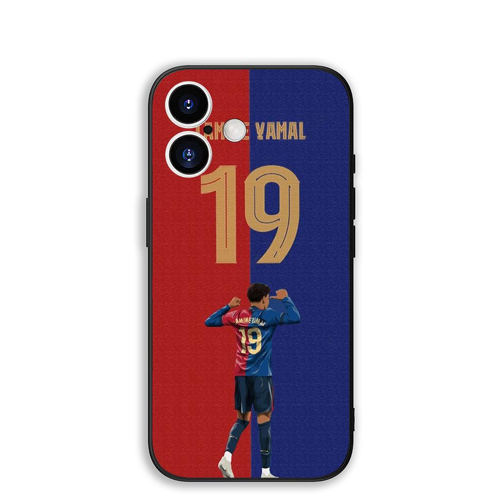Cover for Samsung Galaxy S25 S24 S23 Fe Ultra Plus S7 Edge A05 A06 A16 A15 A35 Phone Case Spain Soccer No 19 Football No19