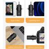 Masentek Wireless Lavalier Microphone, Recording And Amplification Device, One-To Suitable for Smartphones, Computers, And Cameras, 2 Mics