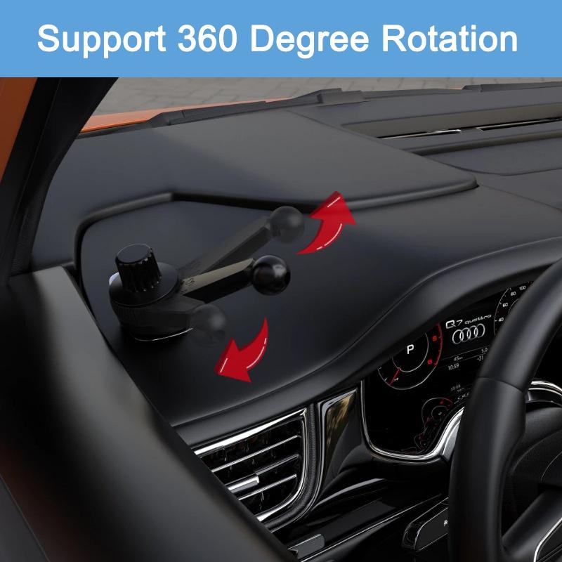 Upgrade Air Vent Car Phone Holder Clip Universal 17mm Ball Head for Car Phone Stand Gravity Magnetic Mobile Phone Support