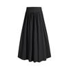 Navigare Women's Pleated A-Line Mid-Length Skirt