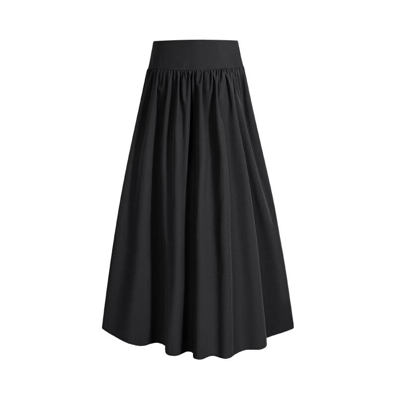 Navigare Women's Pleated A-Line Mid-Length Skirt