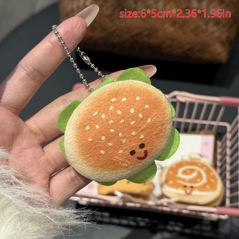 

Креативный кулон для еды, брелок для ключей, украшение для сумки для девочек, брелок для ключей от машины, детские подарки