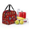 Dog Man, Petey, Lil Petey Combo Set Pack Insulated Lunch Bag for Kids School Cooler Thermal Food Box Tote Portable Lunch Boxes