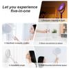 3500V 5 In1 Mosquito Killer Lamp Multicunctional Angle Adjustable Bug Zapper Electric USB Rechargeable Mosquito Fly Bat Swatter
