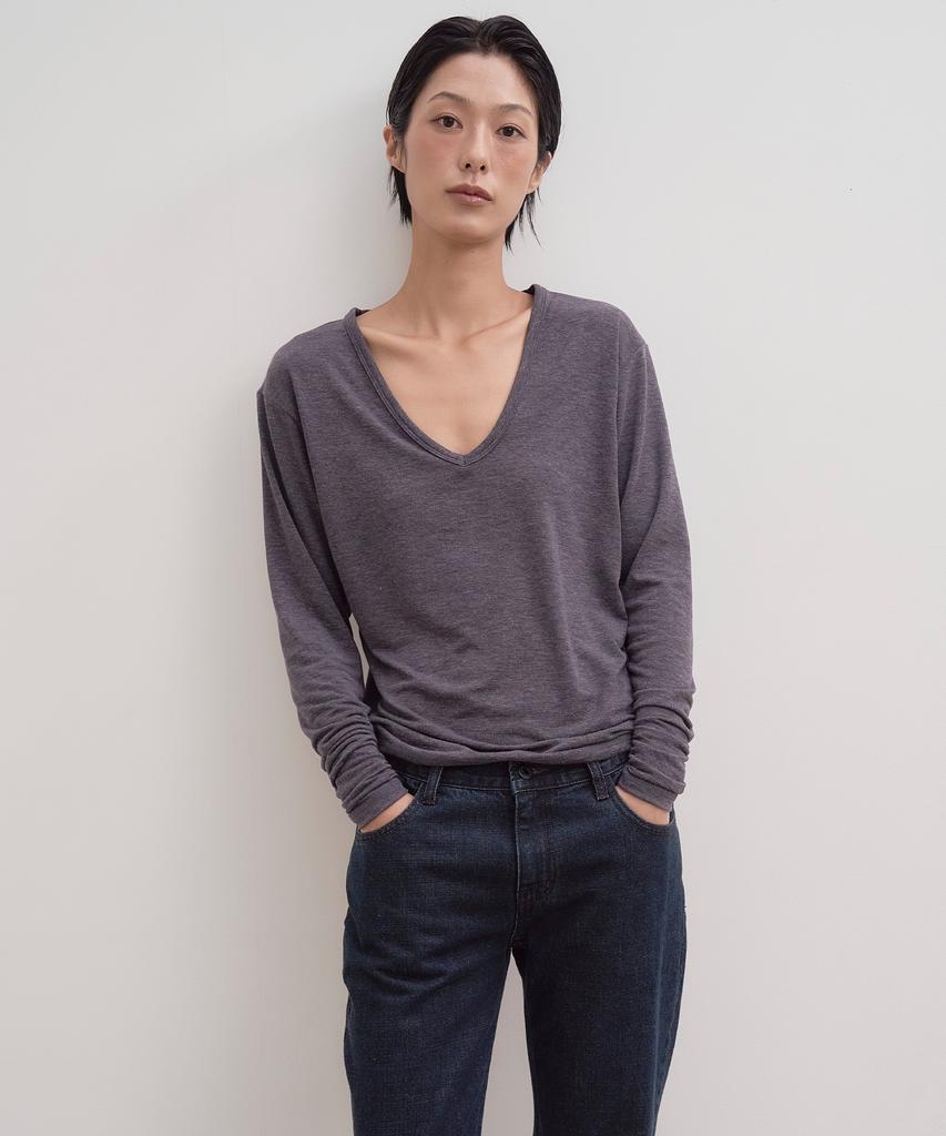 Wenio V-Neck Long Sleeve_5Color