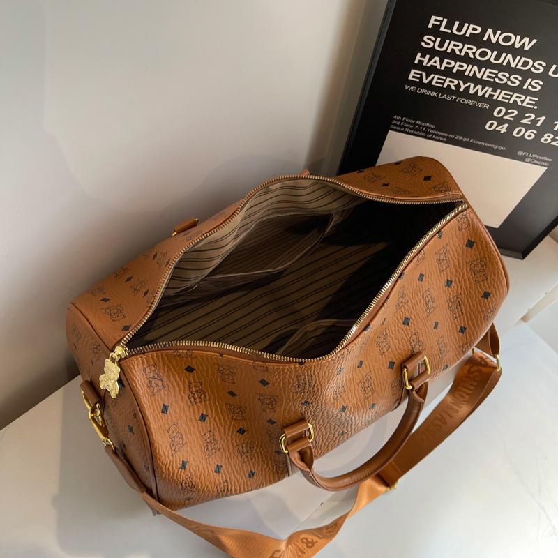 Nowa wysokiej klasy torba kontrastowy kolor domowa torba podróżna przenośna na ramię crossbody modna damska torba