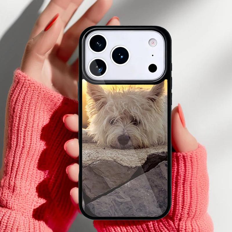 

Чехол для телефона Вест-хайленд-уайт-терьер Вести для iPhone 17 Air 16e 15 14 13 Pro Max Задняя крышка для 12 11 Pro Coque iPhone 11