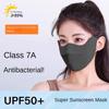 Solid Color UV Face Mask Quick Drying Cycling Face Cover Adjustable Ice Silk Sunscreen Mask  Golf