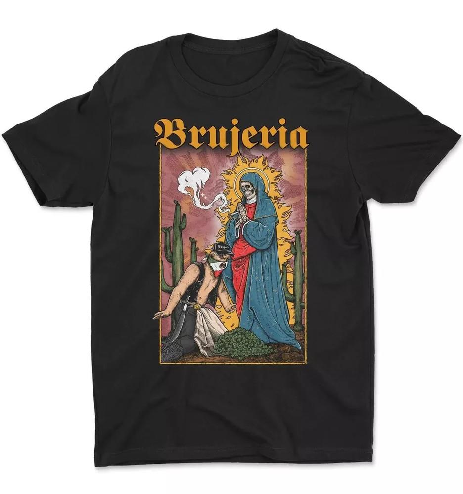 Brujeria Band Brujeria Tepeyac Cotton MEN WOMEN  Full Size S-5XL Unisex T-Shirt XXL