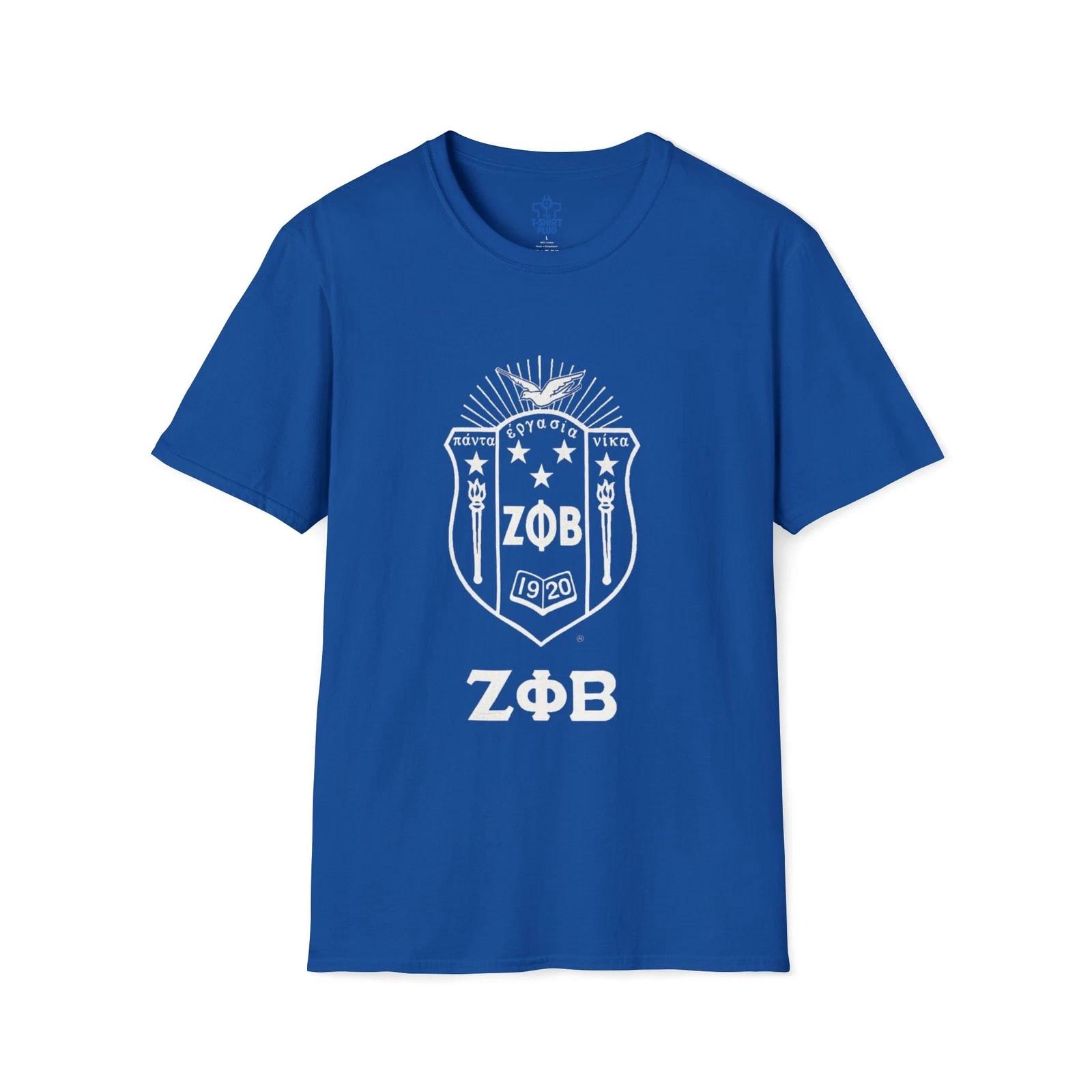 

Zeta Phi Beta Sorority T shirt | Greek Letter Tee M