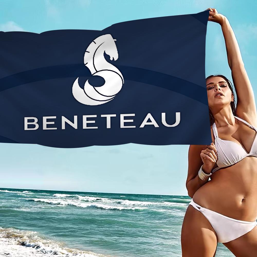 B-BENETEAU Mikrofaserdecke Schnelltrocknende Strandtücher Übergröße Druck Super Saugfähige Poolhandtuchdecke