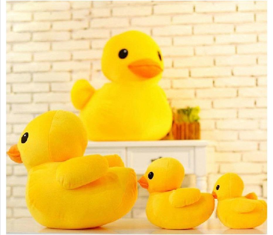 8" 20cm Lovely Yellow Duck Stuffed Animal Plush Soft Toys Cute Doll Gift Pillow