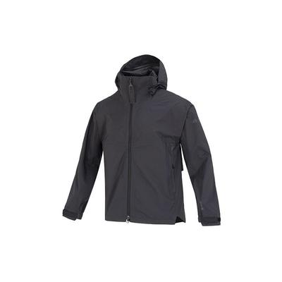 Adidas C MysShelter RRL Striped Logo Print Zip Jacket With Detachable Hood Unisex Jacket Black HG6039