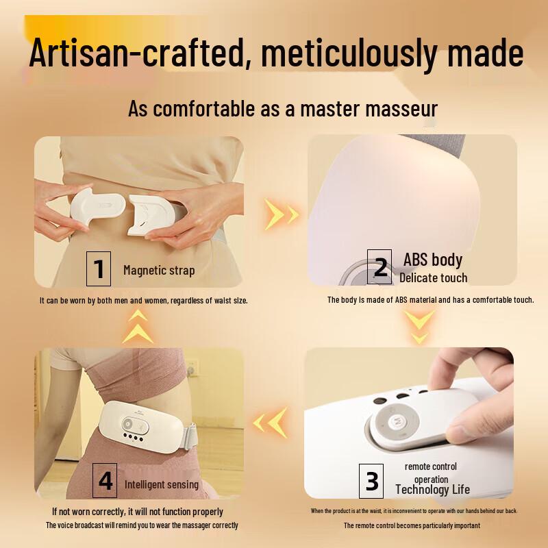 HEZHENG HZ-YBB-1 Upgraded Lumbar Massager