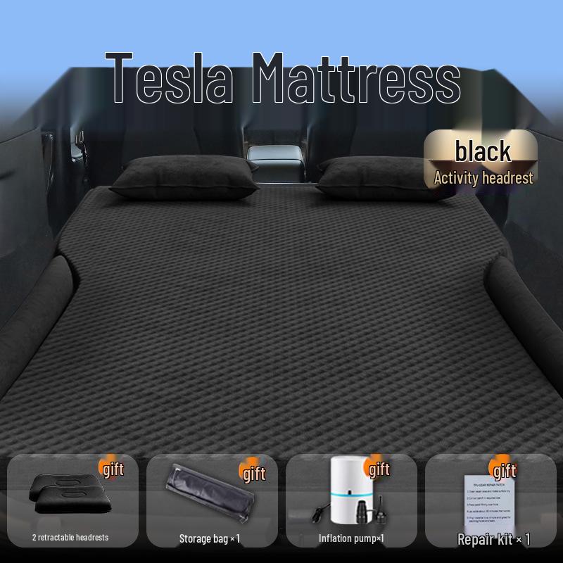 Tesla Model Y Refresh Trunk Mattress: Rear Seat Inflatable Sleeping Pad by Mao Dou Ya.