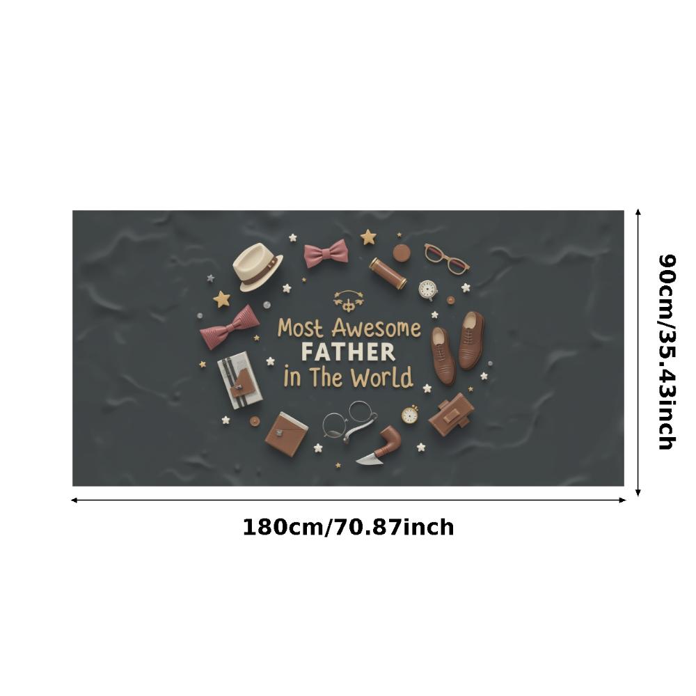 

Banner For Dad Decorative Design Father s Day Banner World s Best Dad Banner Men s Accessories Father s Day Gift For Party Gift