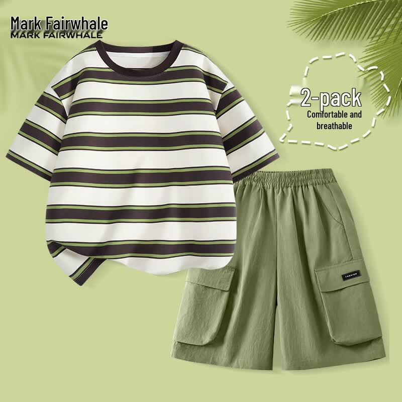 Boys Summer Quick-Dry T-shirt & Shorts Set 150