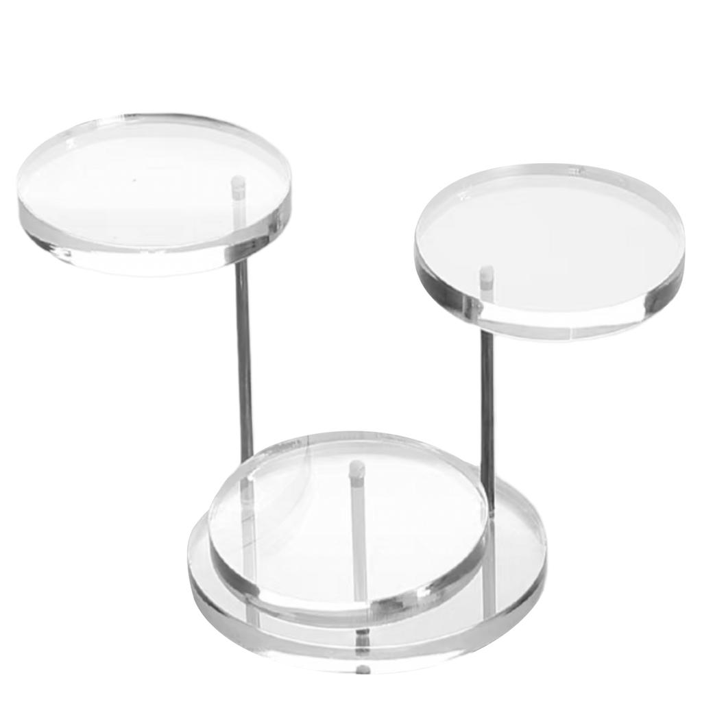 Stylish Jewelry Organizer Holder Acrylic Rings Display Stand Jewelry Storage Organizer for Rings Earrings Bracelets