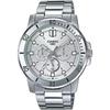 Casio Standard Quartz Men's Watch MTP-VD300D-7E Silver Metal Band 24-Hour Display International Model