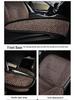 Universal Full Coverage Leather Car Seat Cushion and Linen Cover