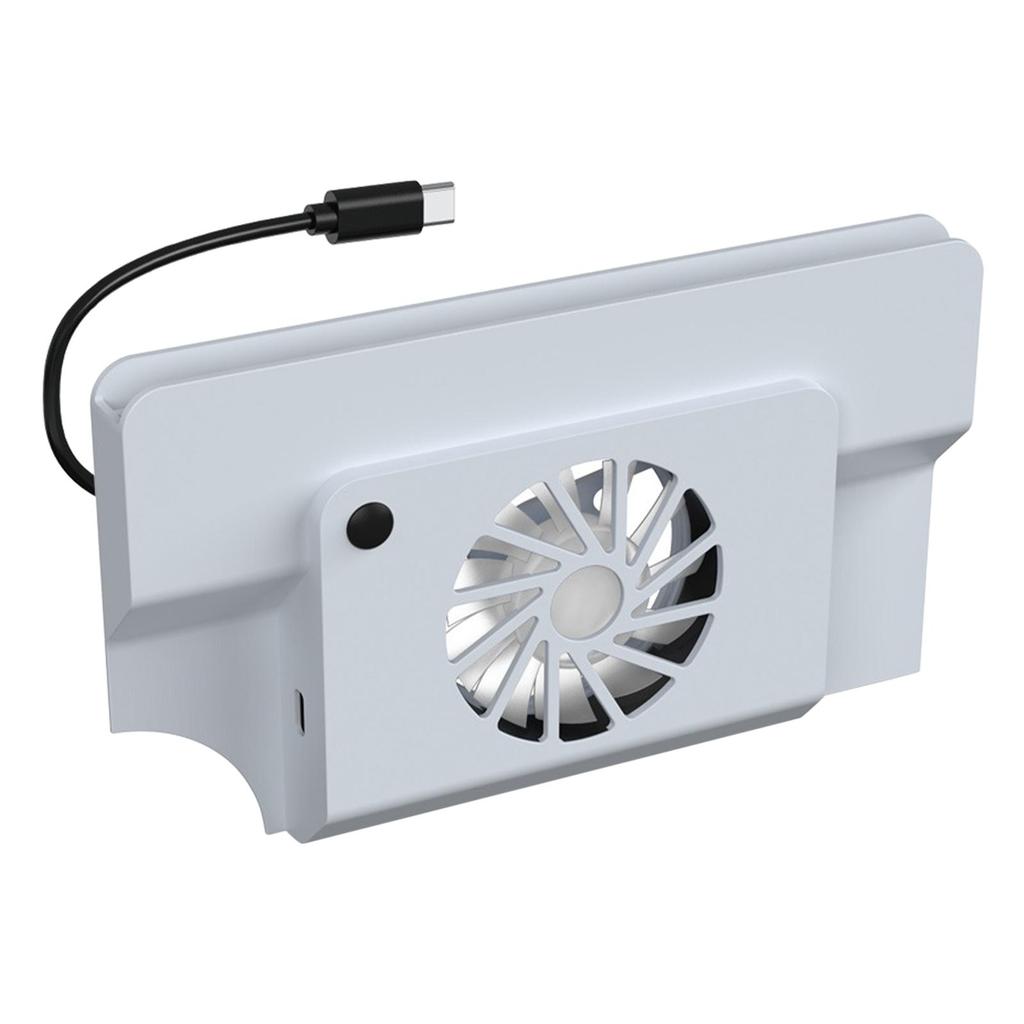 Cooling Fan with Card Slot Docking Station Accessories Upgrade Parts Cooler White