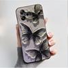 Per Oscal Tiger 12 13 Custodia Moda Farfalla Fiore Nero Morbido Silicone Custodia per Telefono per Blackview Oscal Tiger12 Tiger13 Cover