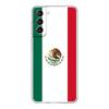 Mexico Flag Clear Phone Case For Samsung Galaxy S24 Plus S23 FE S22 S21 S20 Ultra 5G S10 S10E S9 S8 Soft Silicone Cover