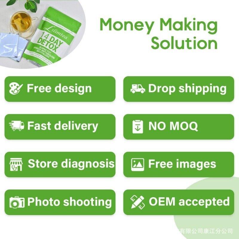 14 Day Detox Tea Natural Cleanse 100% Pure Organic Herbal Slim Weight Loss