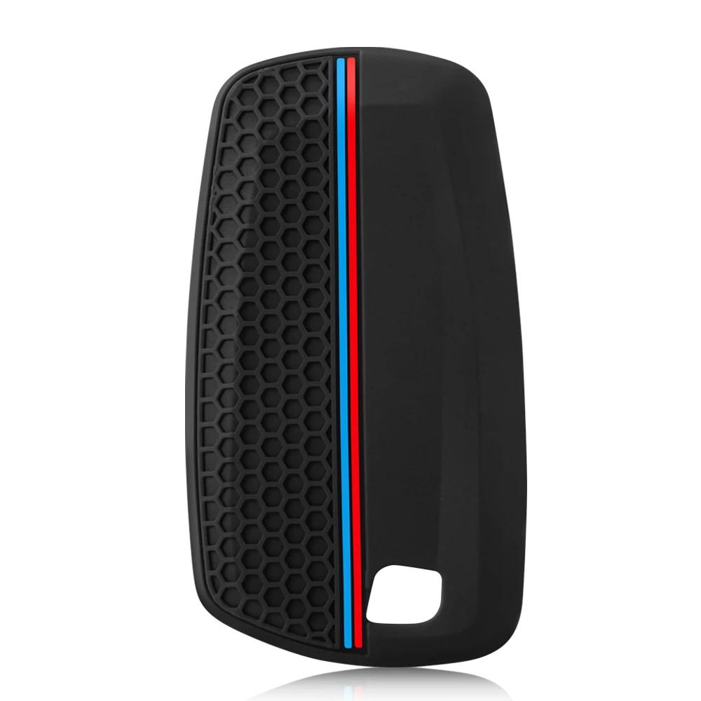 Nøkkelveske for BMW 520 525 F30 F10 F18 118i 320i 1 3 5 7-serie X3 X4 M3 M4 M5 Bil Smartnøkler Deksel Fob Veske Skall Beskytter