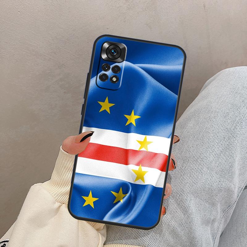 

Cape Verde Flag For Xiaomi Redmi Note 12 Pro Plus Case Redmi Note 10 9 8 11 Pro 11S 10S 9C 12C 10C Cover Redmi Note 12 Pro 5G