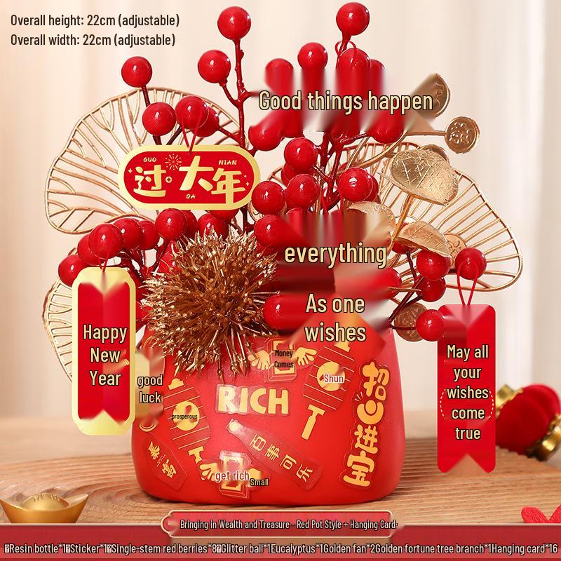 2025 Rok Hada Kaki Nádoba Ozdoba: Nová Domácí Dekorace Štěstí