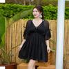 Plus Size 300 Jin Women's Swimsuit 2023: Loose, Tummy-Covering, 3-Piece Set - Slimming and Flesh-Hiding Design