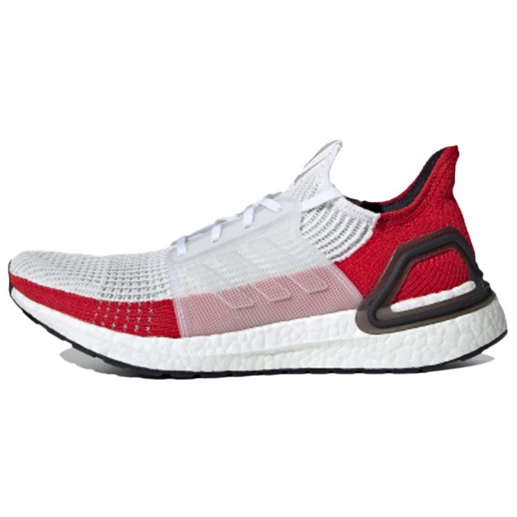 adidas Ultraboost 19 White Scarlet Men s EF1341 EU 40