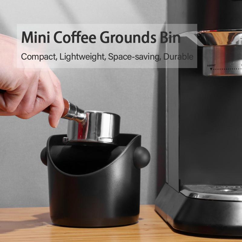 Coffee Knock Box Espresso Grounds Container Anti Slip Dump Bin Barista Accessories Cafe Grind Tools KFQZH01