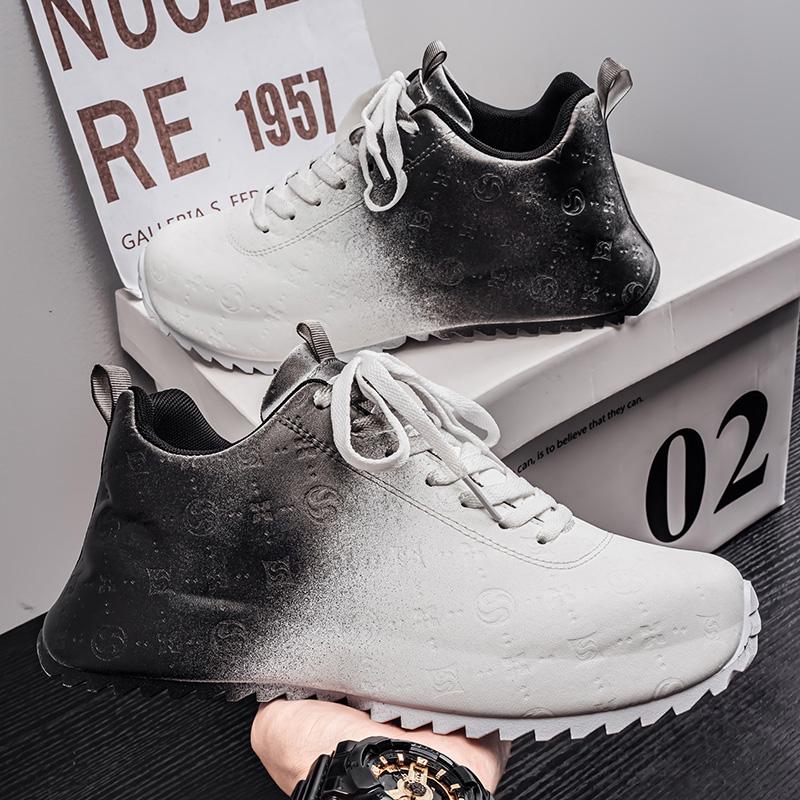 Herren Freizeit-Sportschuhe sind leicht, bequem, bedruckt, trendig, vielseitig und einfach zum Streetstyle zu kombinieren.