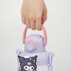 Skater Rubber Mascot Straw Locking Shoulder Sanrio Love Every Bottle, 650ml, One-Push Open, Function, Handle, Strap, Kuromi, Day, PRMC7ST-A