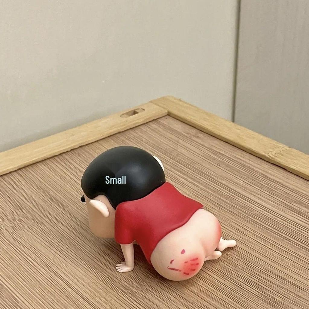 Niedliche Shin-chan & Misae Desktop-Dekoration - Crayon Shin-chan Figur für Auto oder Schreibtisch