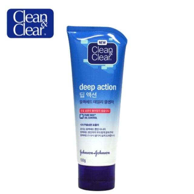 CLEAN & CLEAR Deep Action Blackhead Daily Cleanser 100g [WFJ7PG2_251029]