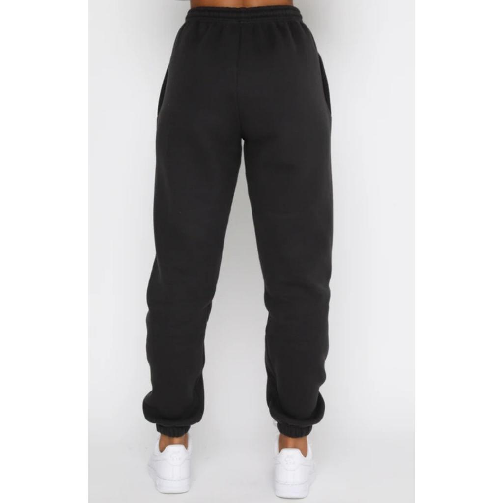 Autumn and Winter Solid Color Round Neck Pullover Long Pants Women's Fashion Casual Long Sleeved Sweatshirt Set