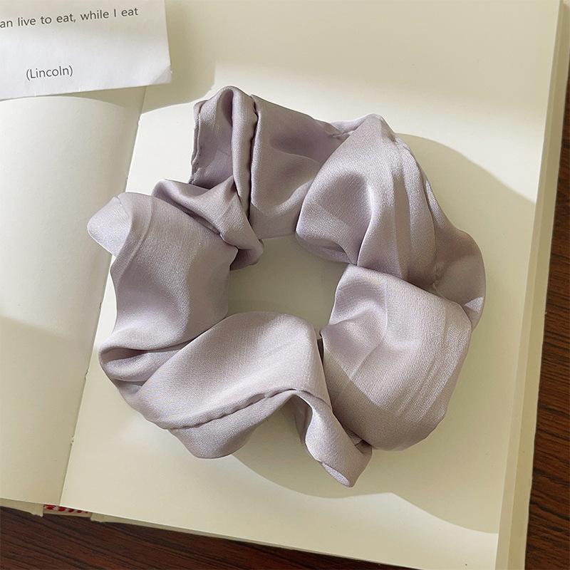 

Простые женские шелковые резинки для волос, однотонные резинки для волос, женские резинки для волос, корейские аксессуары для волос для девочек, завязки, веревки Size fits all