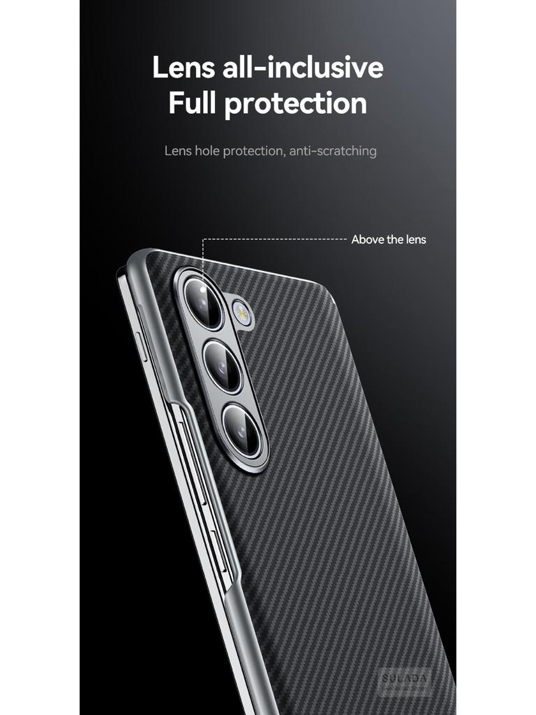 Samsung Z Fold7/6/W23 Kevlar Magnetisches Scharnier Schutz Handyhülle