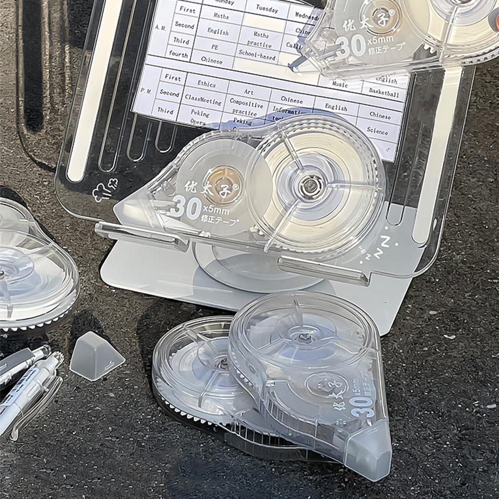 30M Large Capacity Practical Creative Correction Tape Correction Tape White Sticker Study for Students Office Supplies